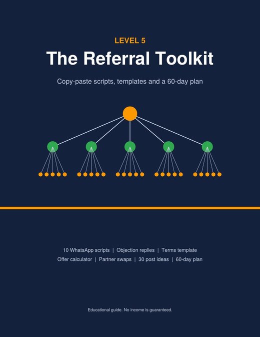 Level 5 guide cover: The Referral Toolkit